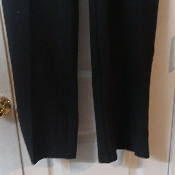 Anne Klein black dress pants with front pockets Sz 2 NWOT - Picture 2 of 9